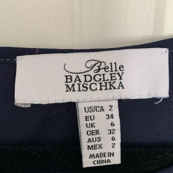 Belle Badgley Mischka Colorful Confetti Dot Beaded Shift Dress - Picture 5 of 6